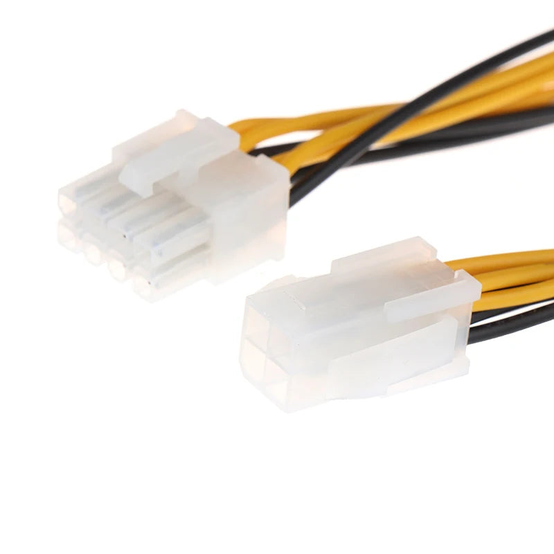 1Pc 4 Pin Male To 8 Pin Female 4Pin To 8Pin Lead To CPU Power Converter Cable Supplies ATX Compute Motherboard Adapter Cable Oasis Select