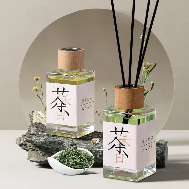 Tea Aromatherapy Fire-free Incense Bedroom Home Car Fragrance Tea Aroma Air Freshener Oasis Select