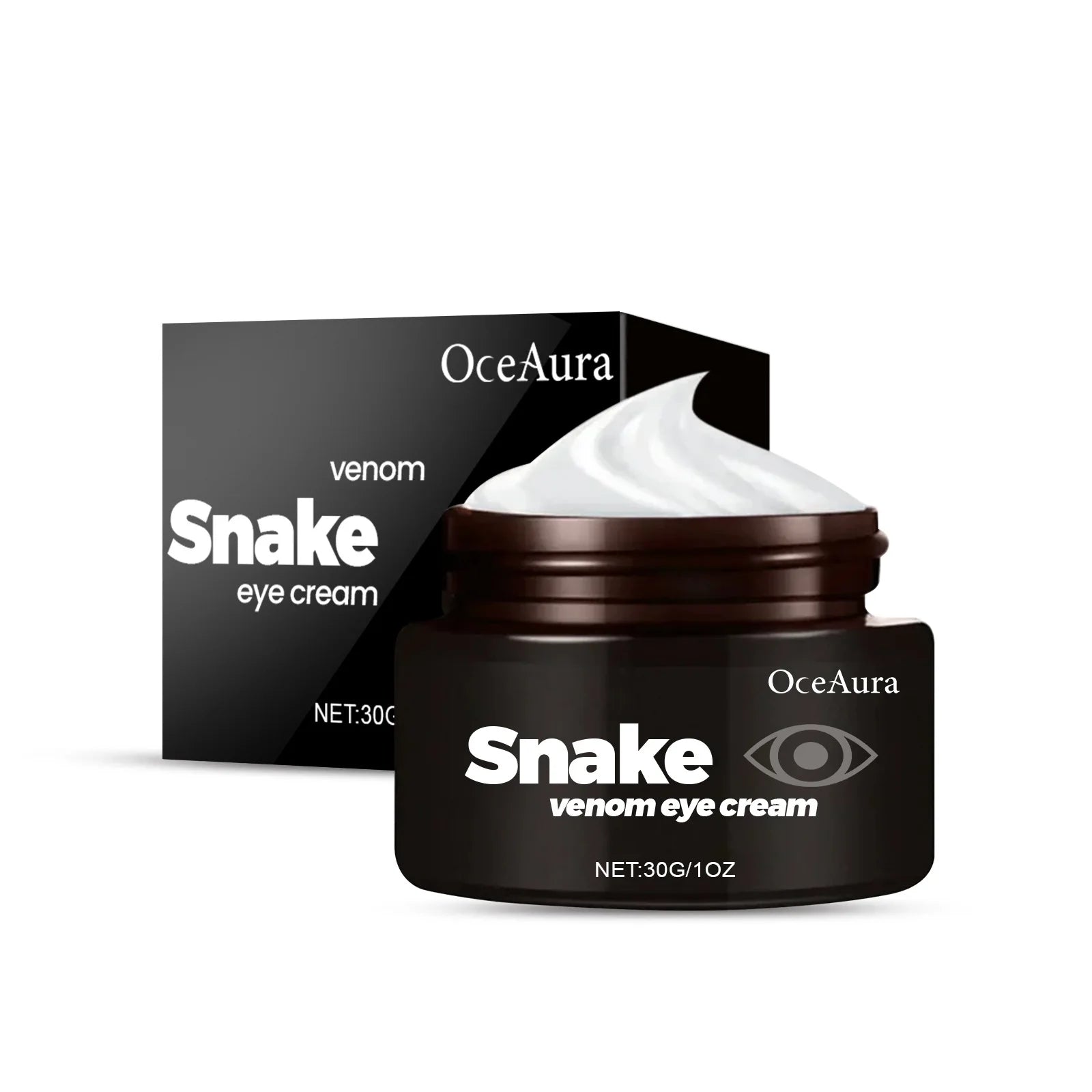 OCEAURA Eye Nourish Cream Deep Moisturize Reduce Fine Lines Enhance Elasticity Eliminate Dark Circles Eye W-rinkle Removal Cream Oasis Select 30g Boxed