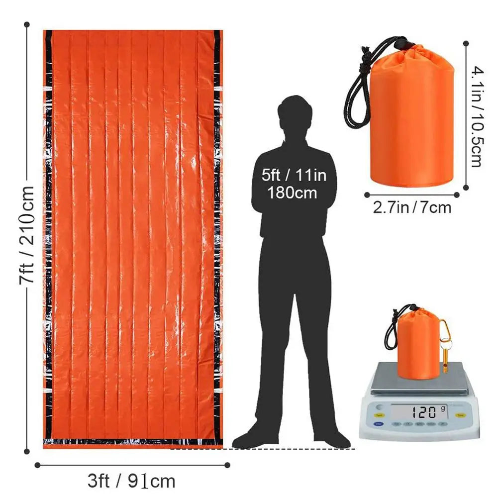 Emergency Survival Sleeping Bag – Waterproof Thermal Bivy Sack