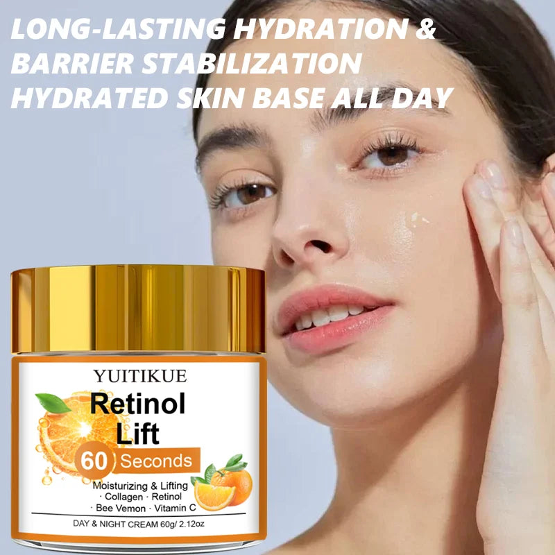 YUITIKUE Retinol Lift Cream – Anti-Aging Face Moisturizer 60g