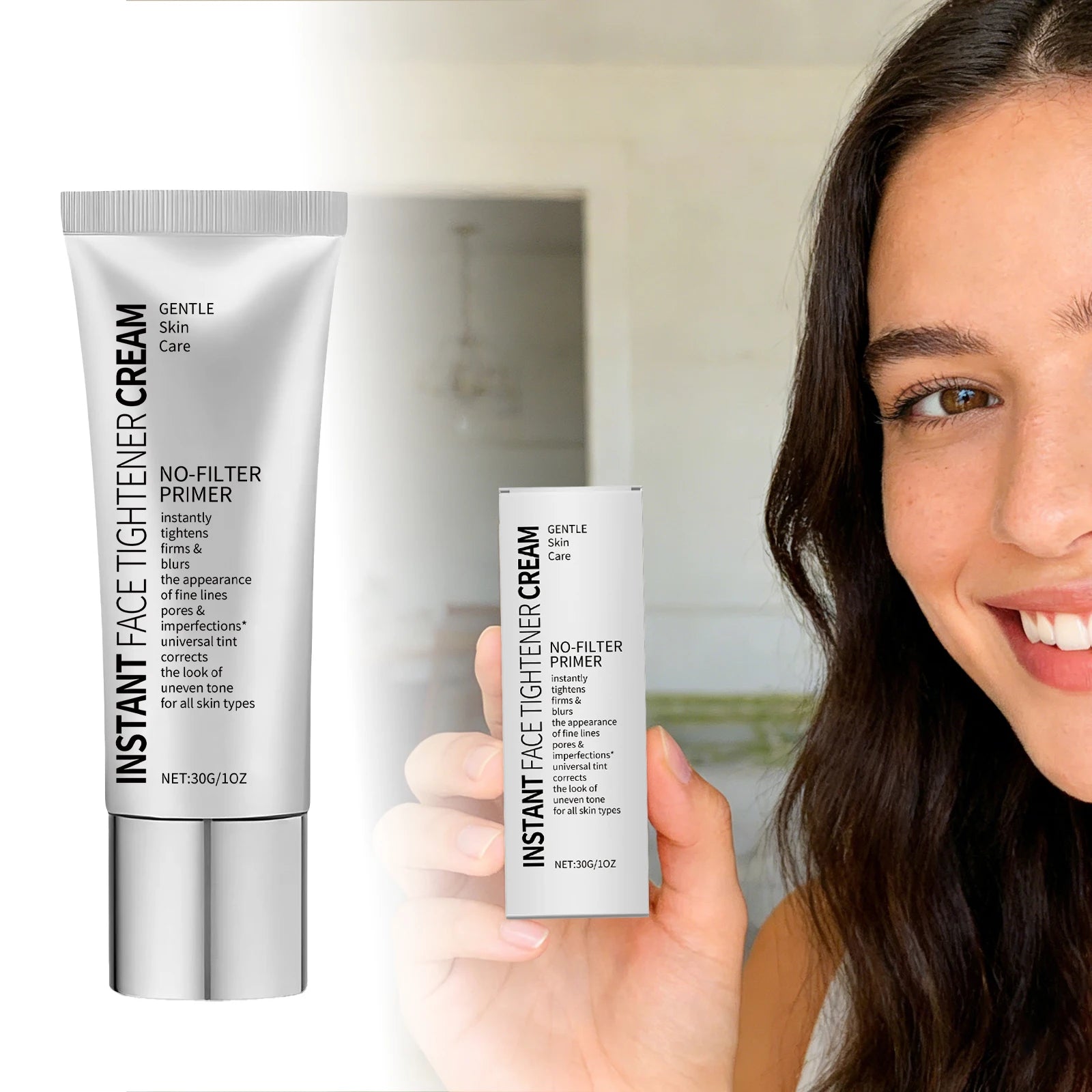 Facial Makeup Primer – Firming, Oil Control & Flawless Finish Makeup Primer Cream Oasis Select