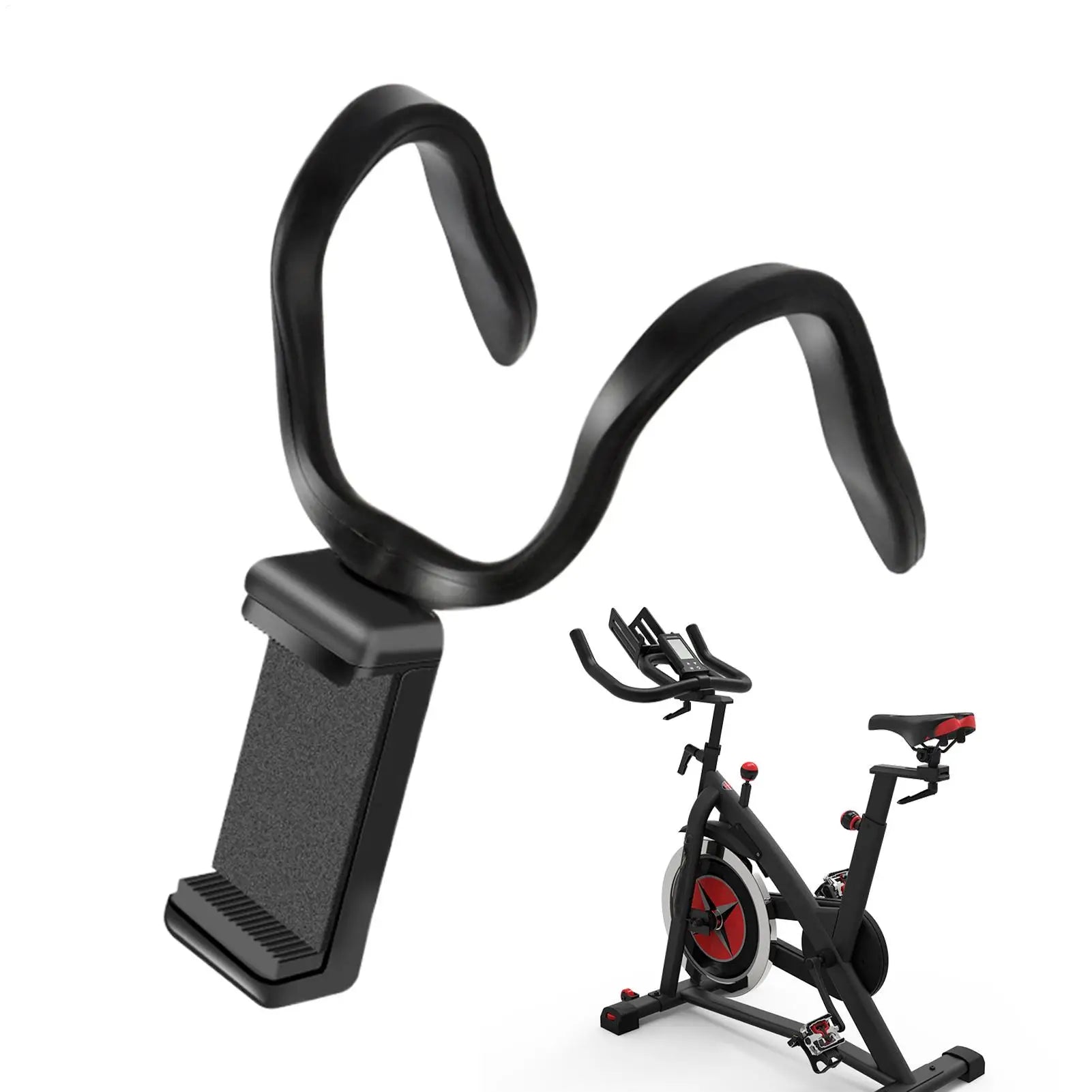 Phone Mount for Treadmill Rotation Cellphone Stand for Strollers Bendable Treadmill Phone Rack for Stroller Elliptical Car Oasis Select