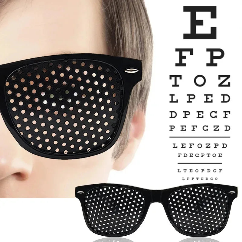 1/4PCS Anti-myopia Astigmatism Glasses Vision Correction Fatigue Pin Hole Glasses With Holes For Men Women Eyesight Improvement Oasis Select