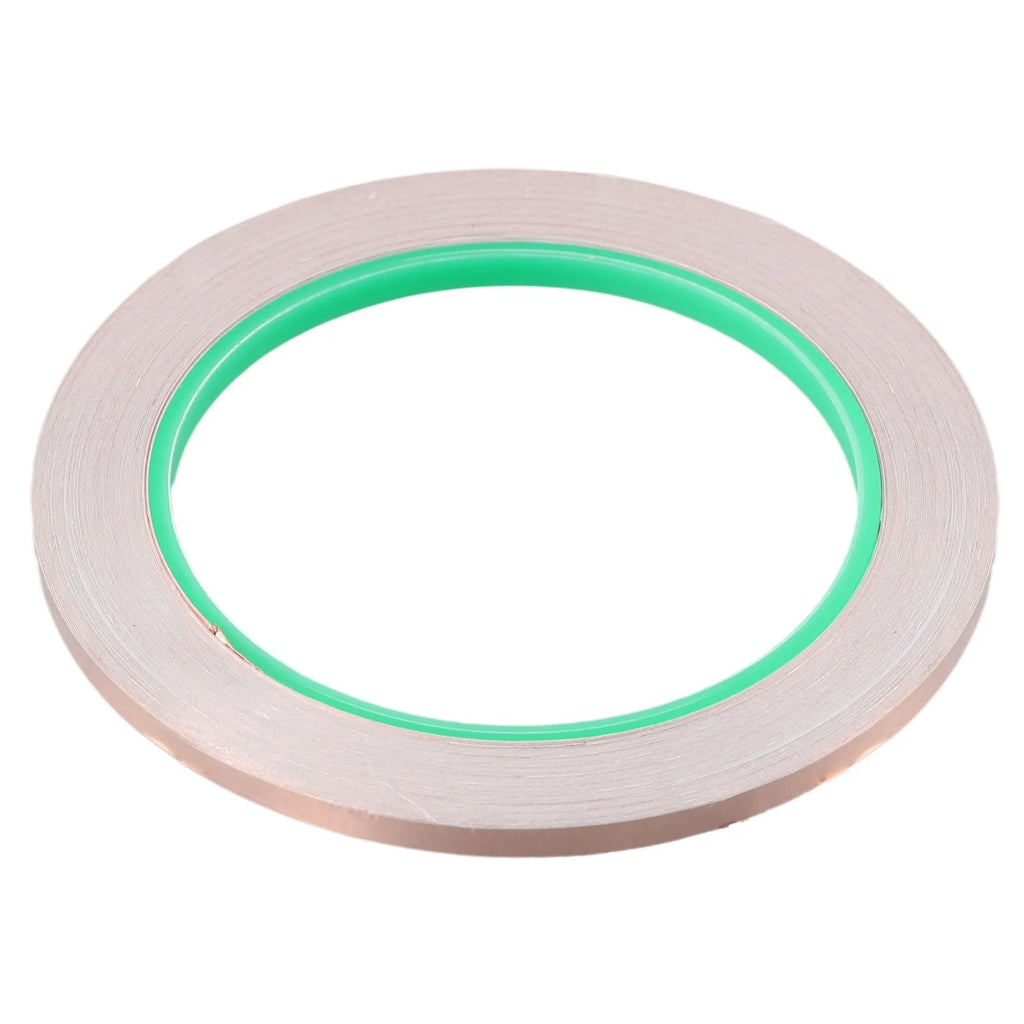 65FT Double Conductive Copper Foil Tape For EMI Shielding Conductive Tape Multipurpose Welding Electrical Repair Oasis Select