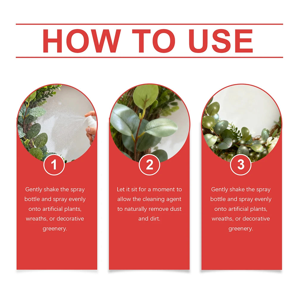Artificial Plant Gloss Spray – Leaf Shine & Dust Guard 100ml