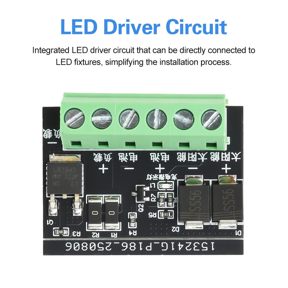 DC 3-45V Automatic Solar Panel Battery Charger Board Night Light LED Lamp Control Switch Battery Charger Charging Controller Oasis Select With terminals