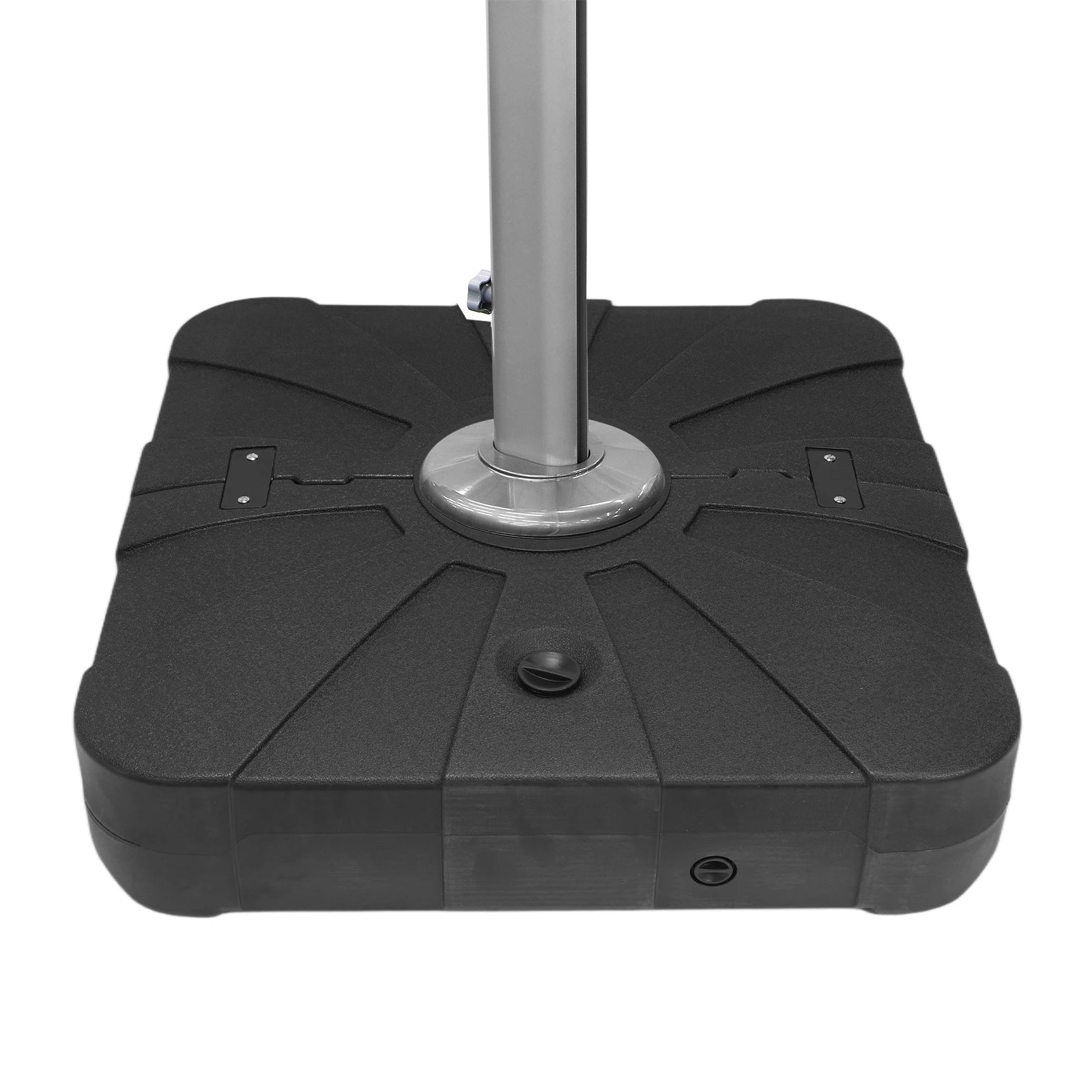 Heavy Parasol Base Stand Cantilever Umbrella Base Fillable Umbrella Holder with Wheels Patio Base for Outdoor Umbrellas Oasis Select