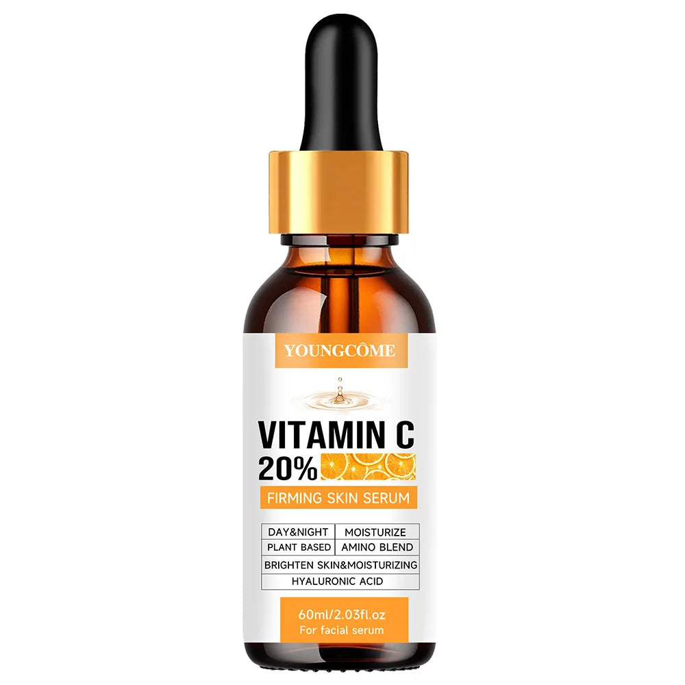 YOUNGCOME Premium 20% Vitamin C Serum For Face with Hyaluronic Acid, Retinol - Boost Skin Collagen, Anti Aging & Wrinkle Facial Oasis Select 60ml