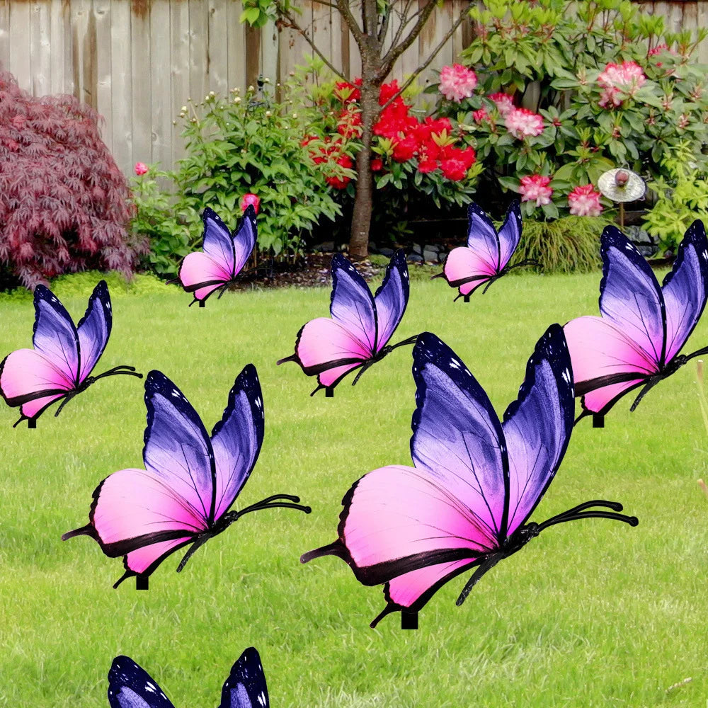 Home Outdoor Lawn Garden Park Zoo Acrylic Animal Ground Insertion Oasis Select 6