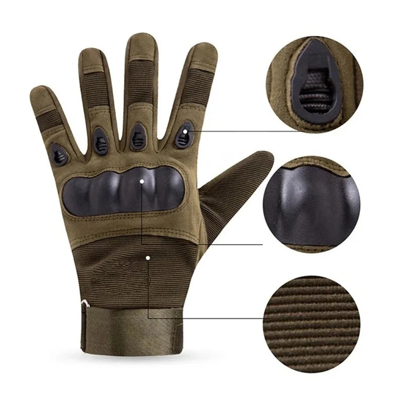 Full Finger Tactical Gloves – Cycling, Climbing & Outdoor Sports