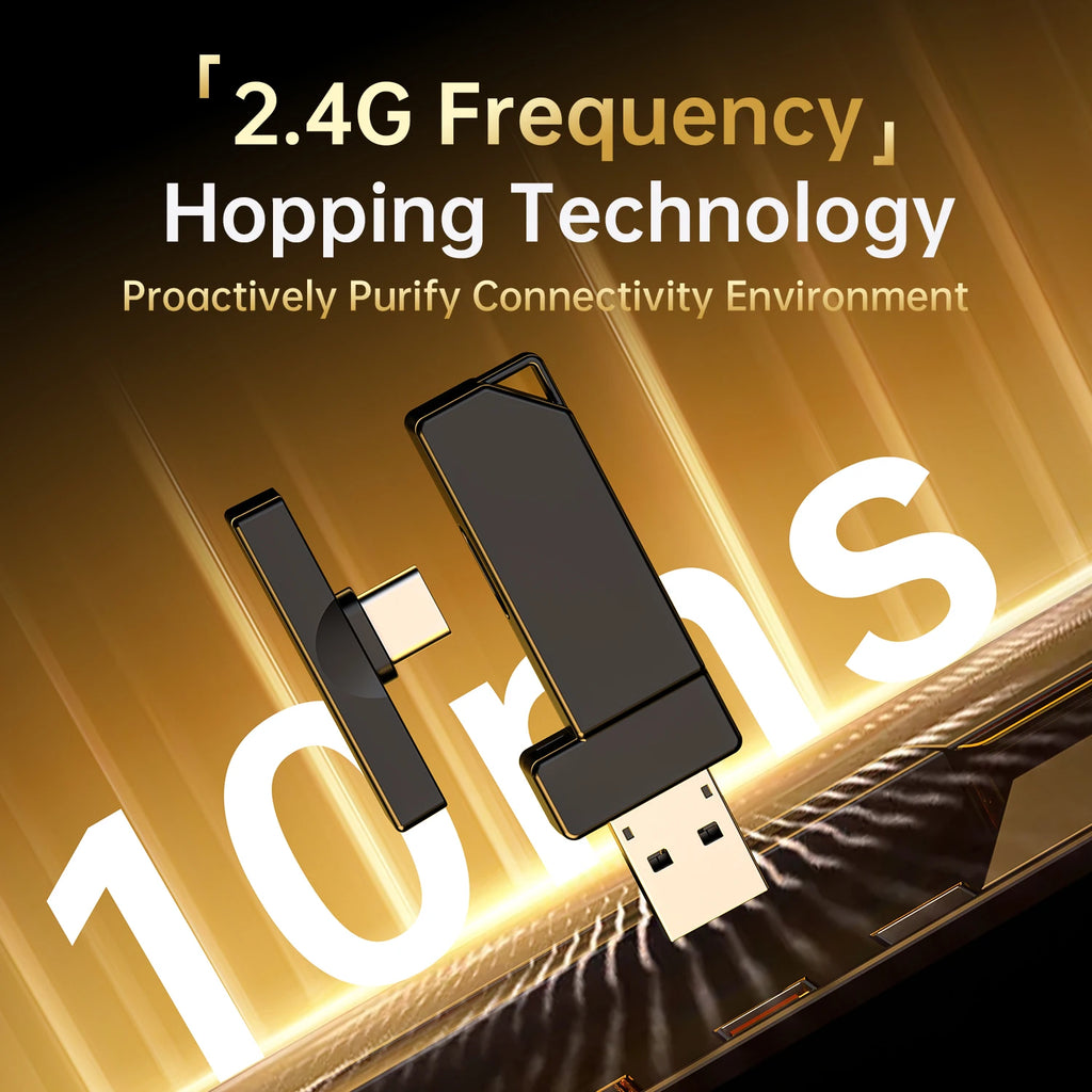 Attack Shark L30PRO 4 Mode Game Headset 2.4G Wireless BT USB 3.5mm Virtual 7.1 Surround 50mm Driver 10ms Low Latency for PC PS5 Oasis Select