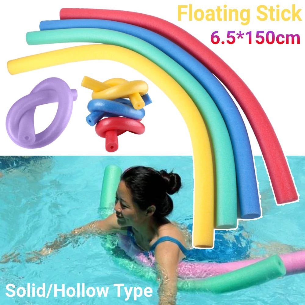 Flexible EPE Swimming Pool Noodle, Water Float Buoyancy Stick for Adults Kids, Summer Swim Learning Aid Tool Oasis Select