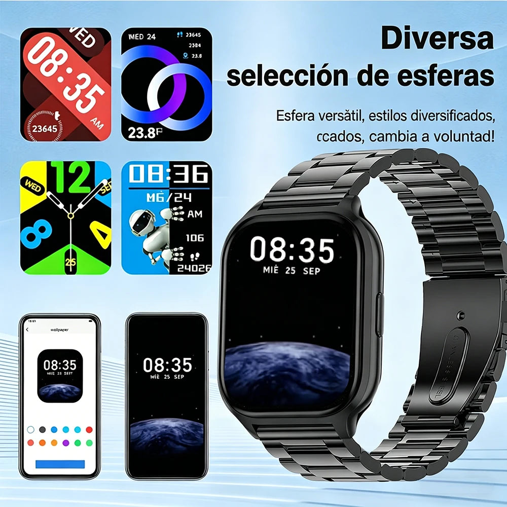 ERUN 1.83" Smart Watch – GPS, Fitness Tracker & Wireless Calls
