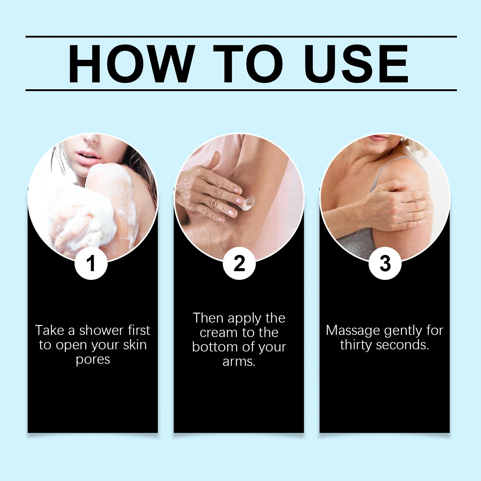OceAura Firming Hand Cream Sagging Skin Under Your Arms Tightening Lifting Increase Elasticity Reshaping Lines Nourish Skin Care Oasis Select