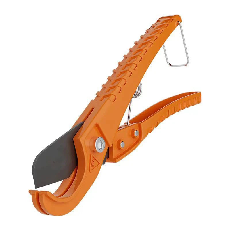 For Plastic Pipe One-Hand Operation PVC Tube Cutting Tool Compact Scissors Design Portable PEX Pipe Cutter Oasis Select