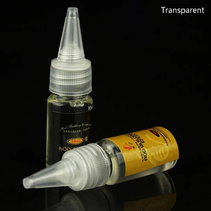 20ml Fishing Rod Glue Fishing Rod Epoxy Resin AB Glue Transparent Glue For Twine Fishing Rods Accessories Fishing Rod Paint Oasis Select Transparent