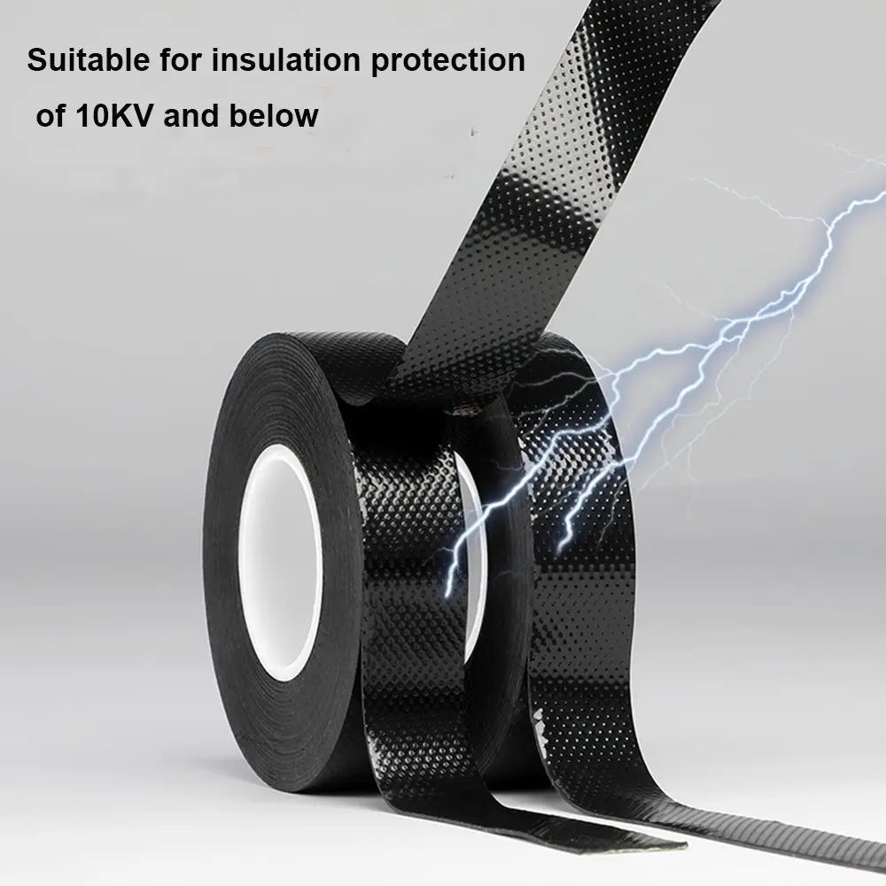 Durable Electrical Supplies Insulation Tube Repair Waterproof Waterproof Rubber Self Adhesive Sealing Self-Amalgamating Tape Oasis Select 23mmx5yard