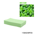 Floor Cleaner Tablets Water-Soluble Sterilizing Fragrant Bathroom Kitchen Deodorant Dirt Toilet Cleaning Sheet Oasis Select 30pcs Green
