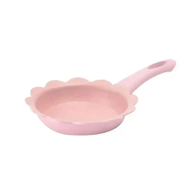 16cm Baby Food Non-stick Pan Supplement Pot Maifan Stone Children Milk Pot Soup Noodle Omelette Pot Oasis Select