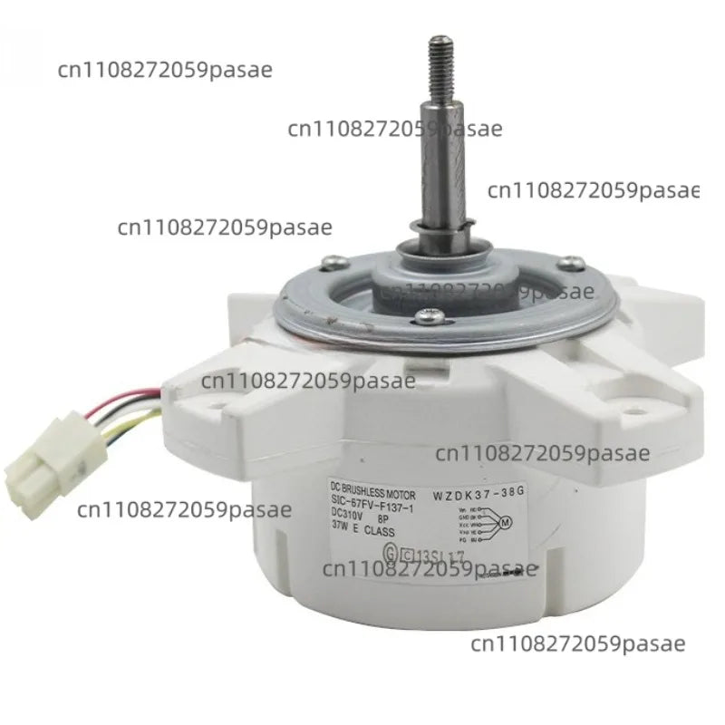 DC Brushless Ceiling Fan Motor WZDK37-38G 310V 37W 760RPM