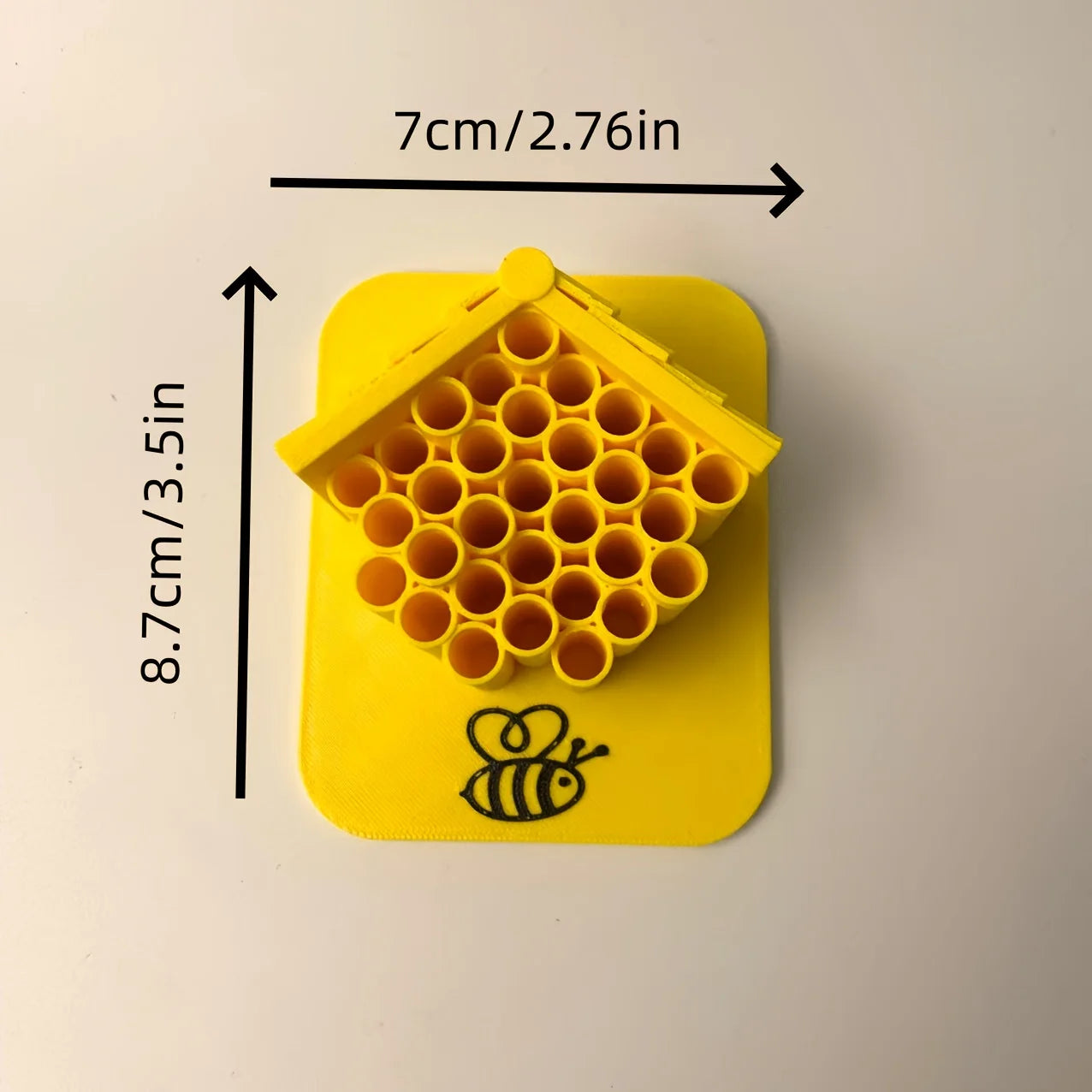 Garden Bee House, Solitary Bee Hotel, Outdoor Hanging Beehive, Attracts Pollinators, Yard Ecological Decoration Oasis Select