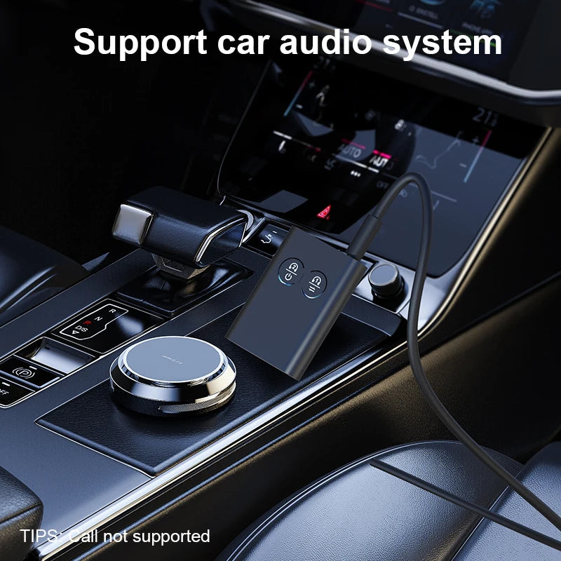 2 in 1 aptX Bluetooth Audio Receiver Transmitter aptX-Adaptive AD/HD/LL AAC 3.5MM AUX HiFi Music Multipoint Wireless Adapter Oasis Select