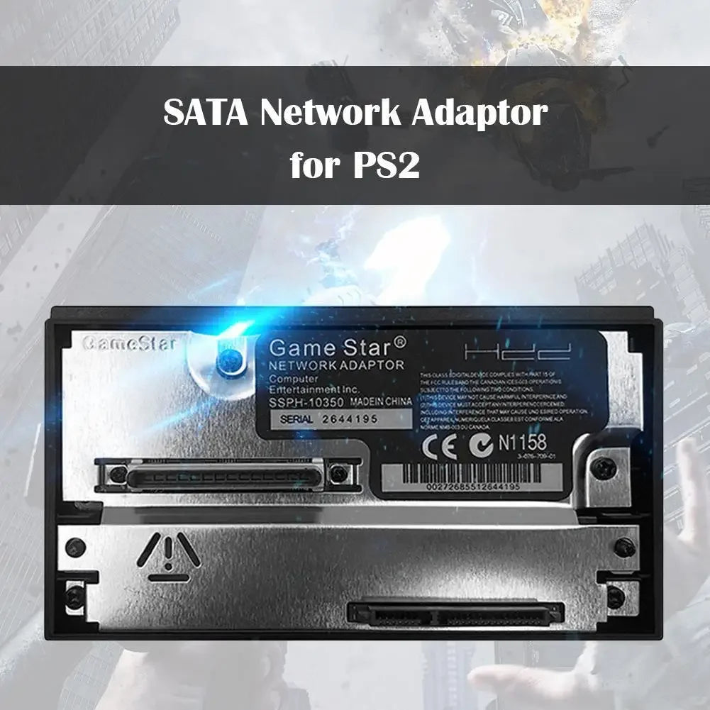 PS2 SATA/IDE HDD Network Card Adapter – Up to 2TB Support PS2 HDD Adapter Oasis Select