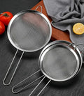 Set of 3 Stainless Steel Fine Mesh Strainers | Long Handle Mesh Strainer Set Oasis Select Set of 3 Fine Mesh