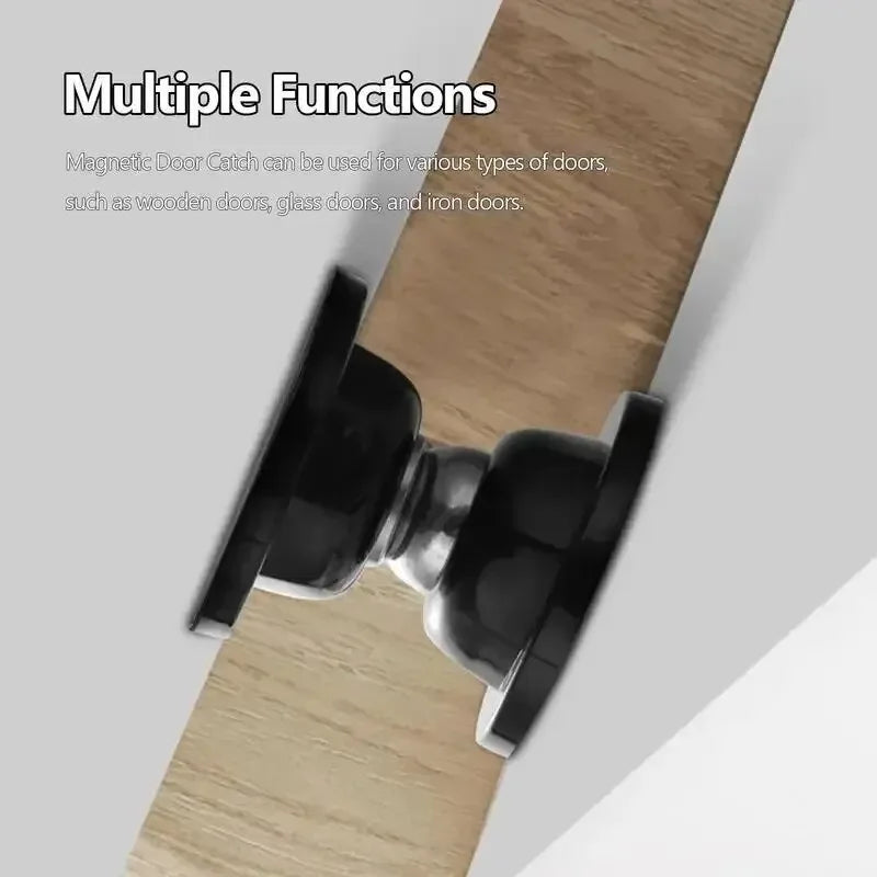 Silicone Door Stopper Strong Magnetic Mute Touch Anti-Collision Hotel Household Door Suck Stall Barrier Oasis Select