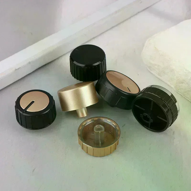 For Air Fryer / Electric Oven / Electric Pressure Cooker / Sterilizer Replacement Control Button Knob Timer Knob D-axis Switch Oasis Select