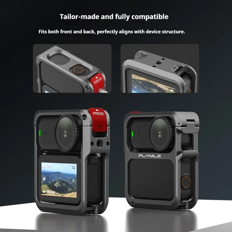 DJI Osmo Nano Metal Cage Kit – Selfie Stick & Adapter | Flymile