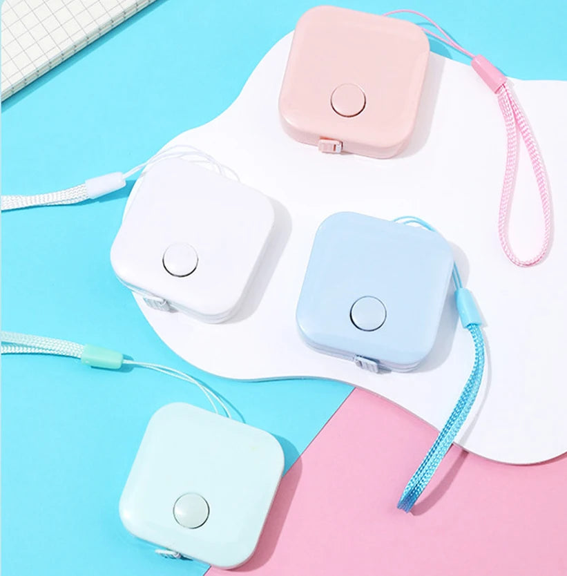 2M Portable Tape Measure Small Jewelry measurement Ruler for Weight Loss Medical Body Measurement Tailor Measure Clothes Waist Oasis Select