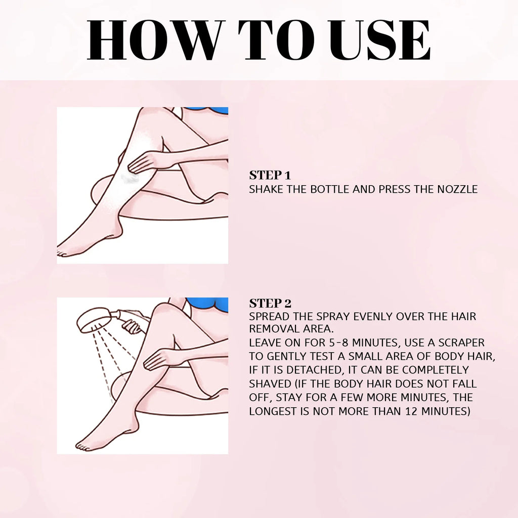 30ml honey mousse hair removal spray remove hair all over body armpit hair leg hair moisturize moisturize foam gently touch skin Oasis Select