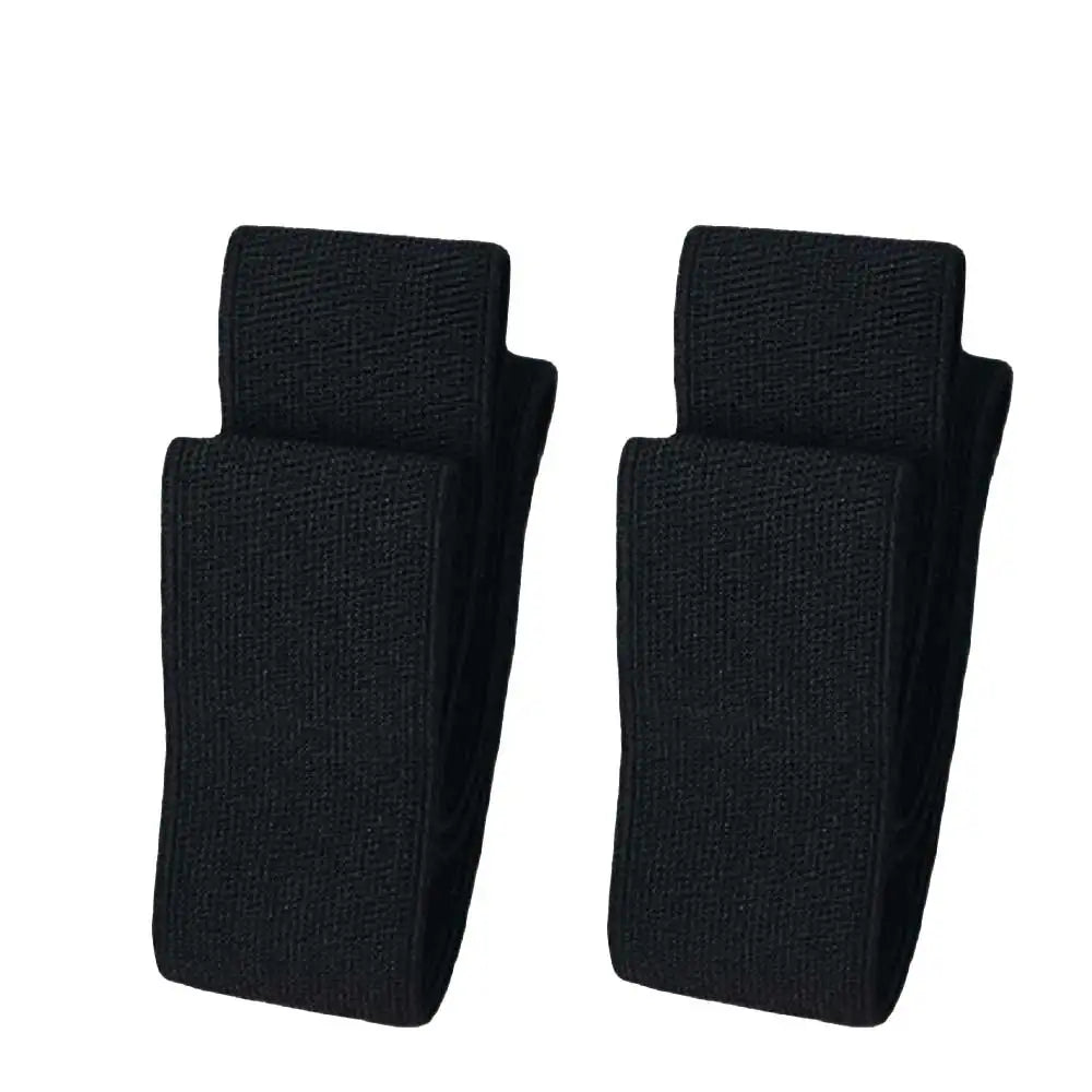 2Pcs Beach Chair Towel Holder Strap swimming Pool Backyard Windproof Elastic Bands Towel Secure Holder Straps Oasis Select BlackPcs2