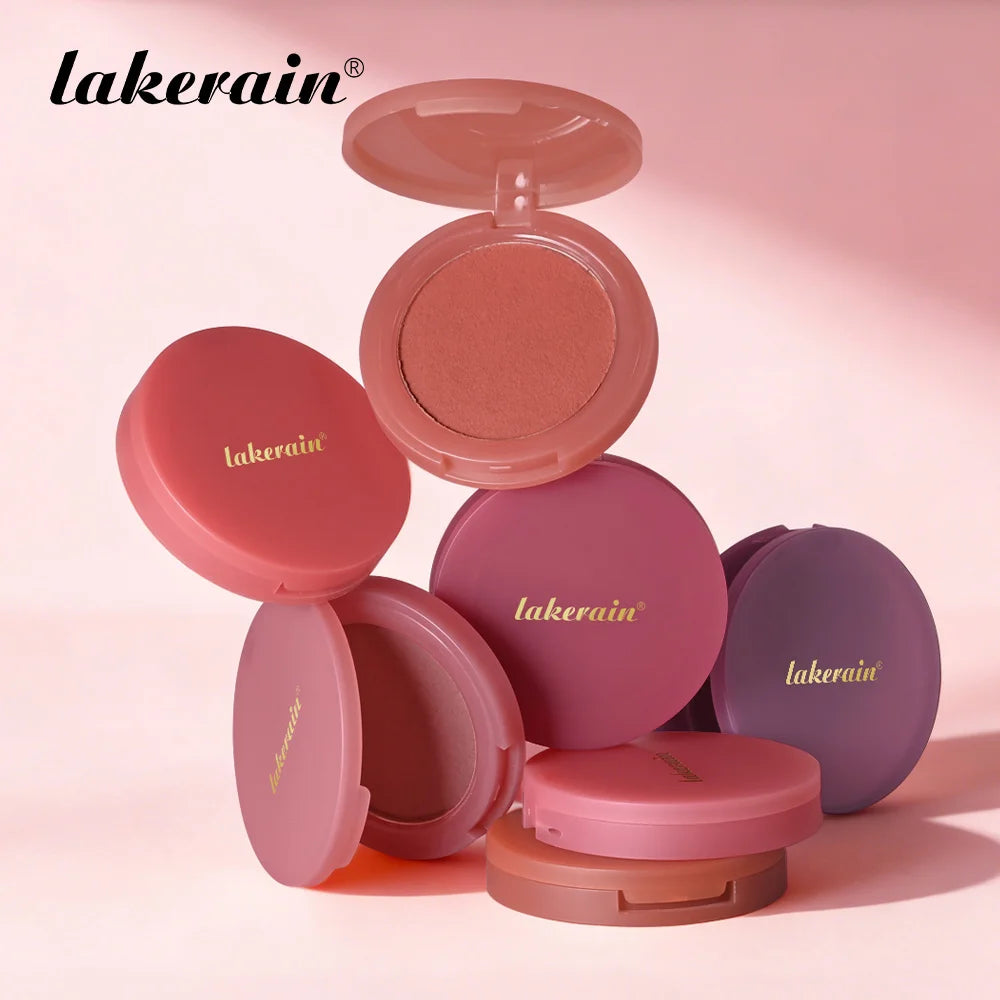 New Matte Blush Cream to Powder Cushiony Bouncy Texture Long Lasting Natural Flush Brightens Face Complexion Woman Makeup Oasis Select
