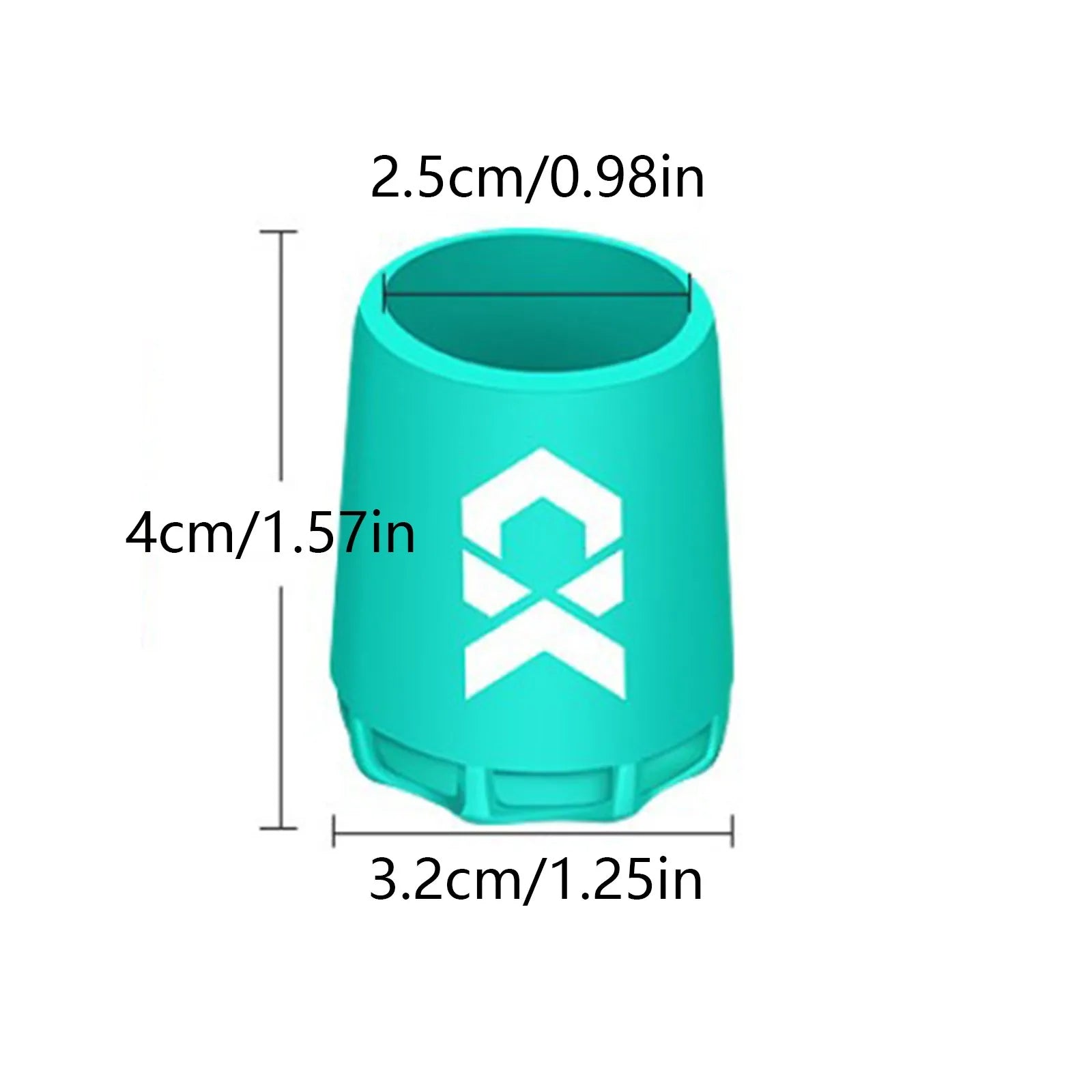 New Rod Back Block Silicone Protective Cover Fishing Rod Handle Protective Case Cover Block Non-slip Fishing Tackle Accessories Oasis Select