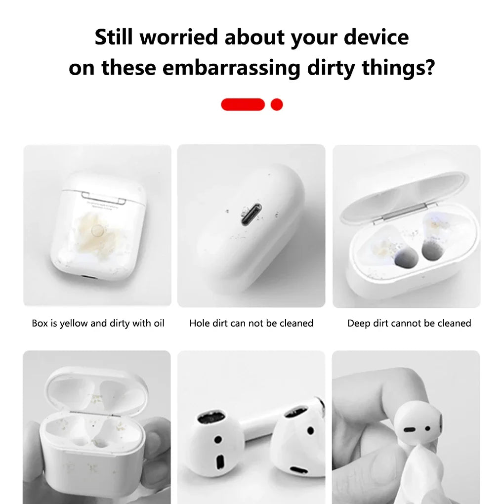 Cleaner Kit For Airpods Pro 1 2 Bluetooth Earbuds Cleaning Pen Airpods Pro Case Cleaning Tools For iPhone Xiaomi Huawei Samsung Oasis Select