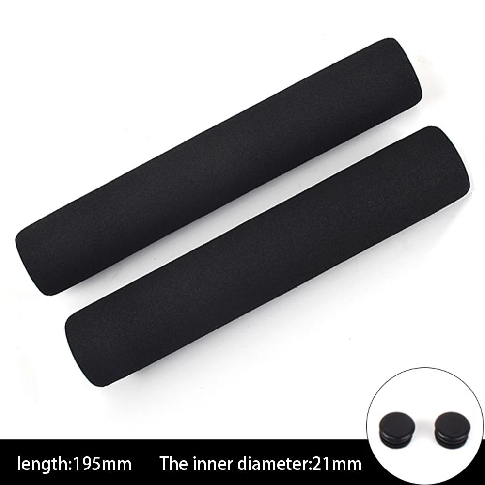2Pcs Bicycle Bike MTB Handlebar Tube Sponge Foam Rubber Handle Bar Grips Kits Sets 130 150 195 350 500mm Handlebar Foam Cover Oasis Select 195mm