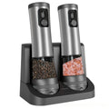 Electric Salt & Pepper Grinder Set – Rechargeable LED Indicator
