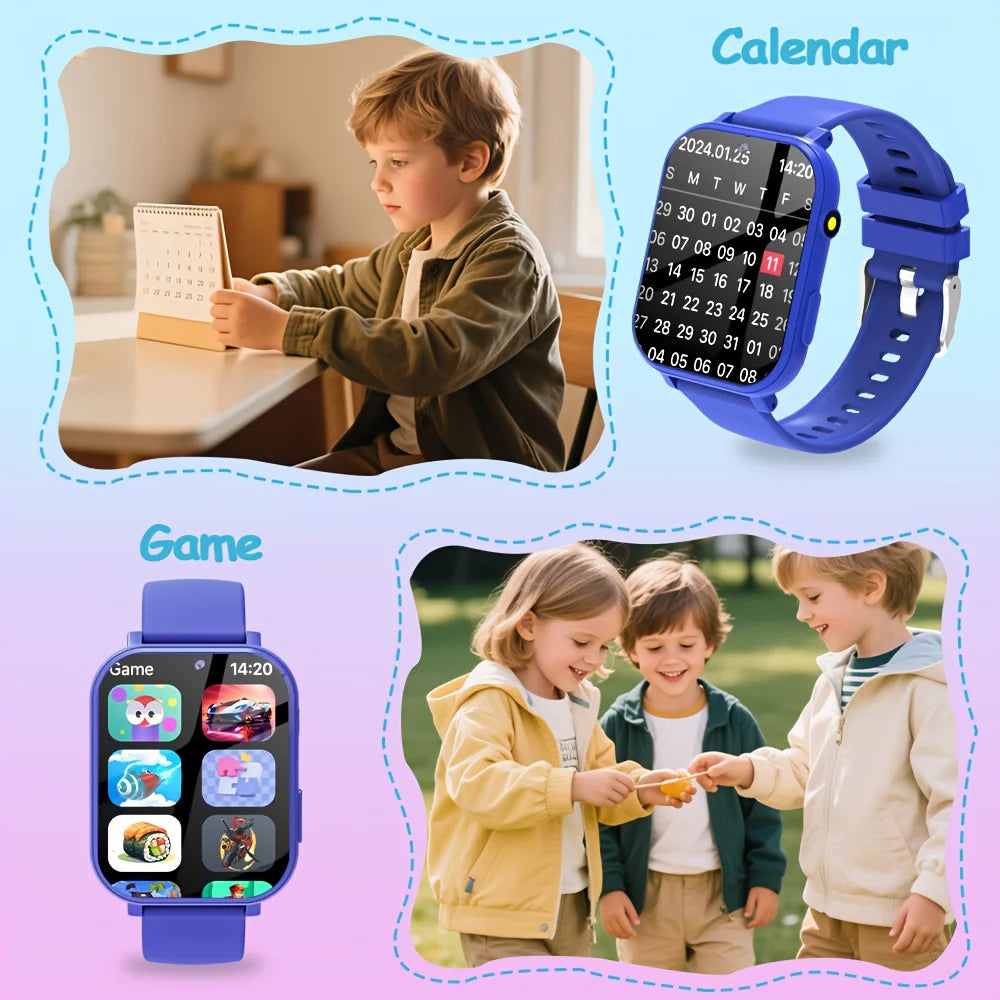 ERUN Kids Smart Watch – Games, Pedometer, Alarm & Calculator