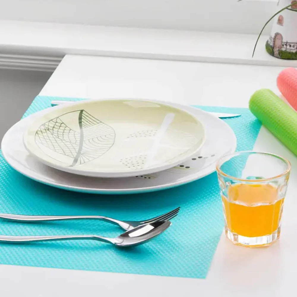 4pcs Refrigerator Liners, MayNest Washable Mats Covers Pads, Home Kitchen Gadgets Accessories Organization for Top Freezer Glass Oasis Select