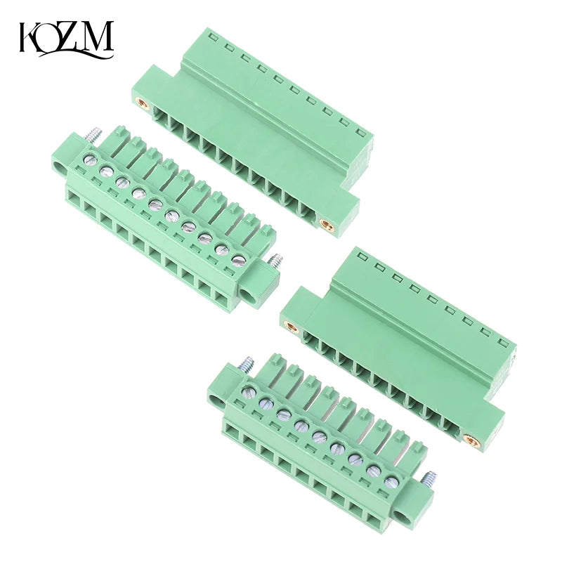3.81mm Pluggable Terminal Block Connector Set 2P–10P PCB