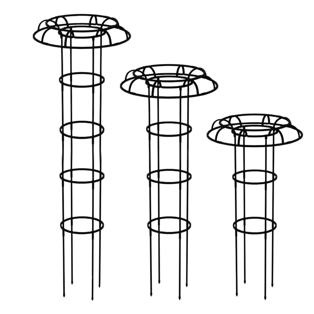 Garden Trellis Umbrella Tower Plant Trellis For Climbing Plants Trellis Support DIY Climbing Trellis Flower Pots Supports Oasis Select