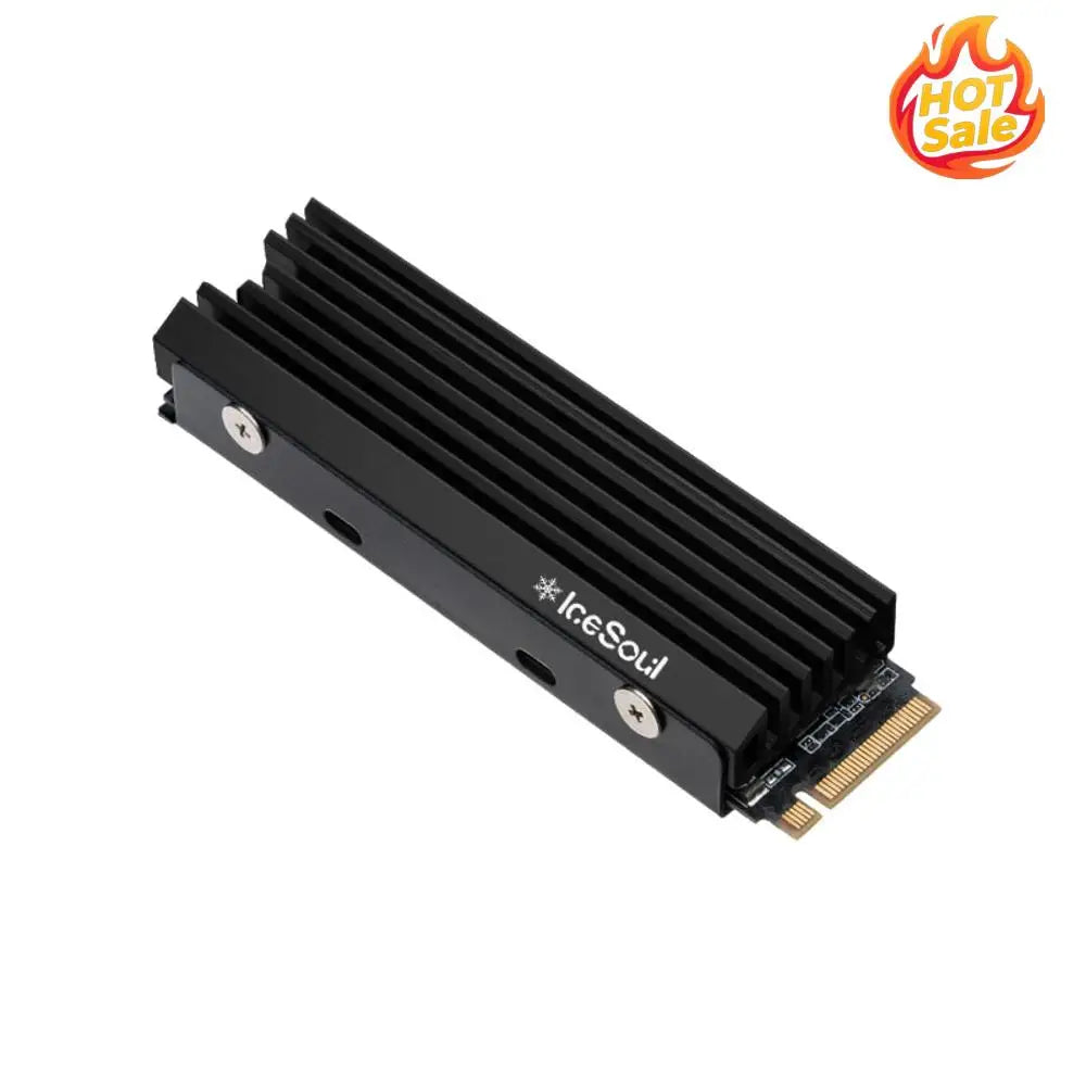 M.2 2280 NGFF/NVME SSD Heatsink Aluminum Heatsink with Silicone Thermal Pad Solid State Drive Radiator PC Accessories Oasis Select