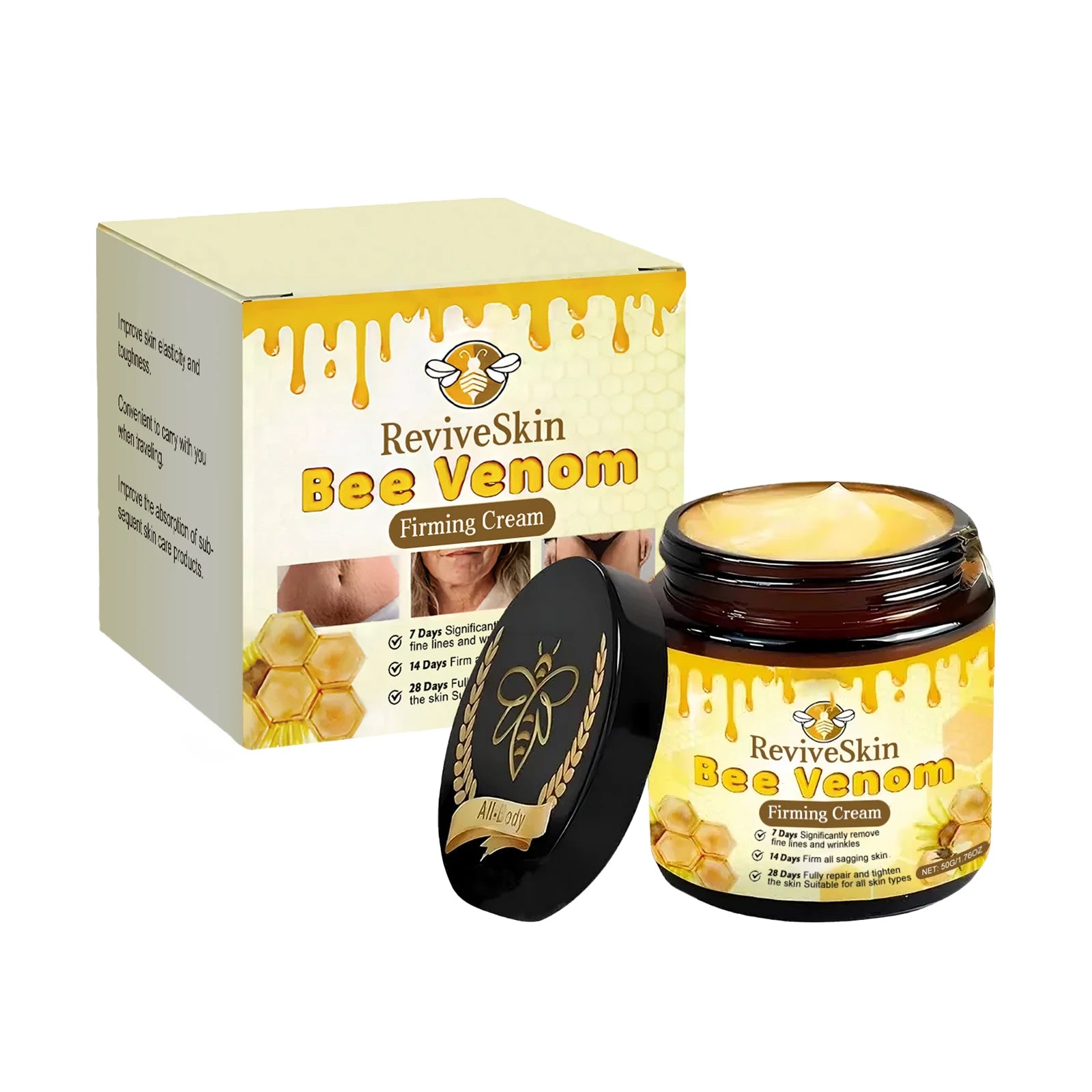 Skin care cream deeply moisturizes and moisturizes the skin, delicate and soft, body and face, universal moisturizing and non-st Oasis Select 50g