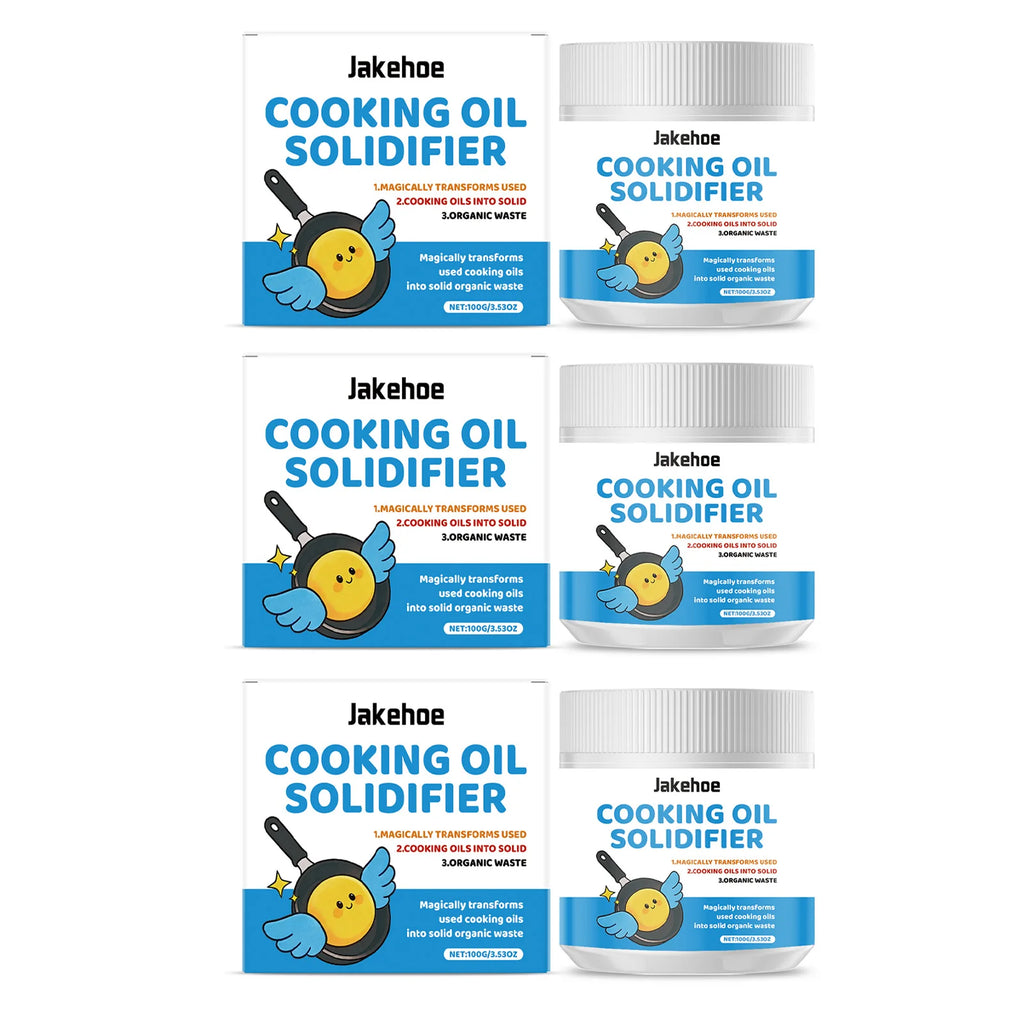 Cooking Oil Solidifier Powder Prevents Clogged Drains Turns Used Fryer Oil Into Solid Disposal For Home Restaurant Eco Cleaning Oasis Select 3Bottled