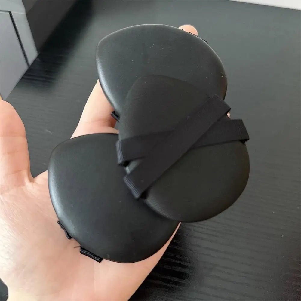 Black Makeup Sponge – Wet & Dry Powder Puff for Full Coverage Makeup Sponge Puff Oasis Select