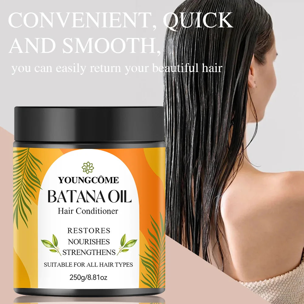 Organic Batana Oil for hair growth 100% Pure And Natural Batana Oil For Treating Hair Loss Anti-Breakage Hair Oasis Select