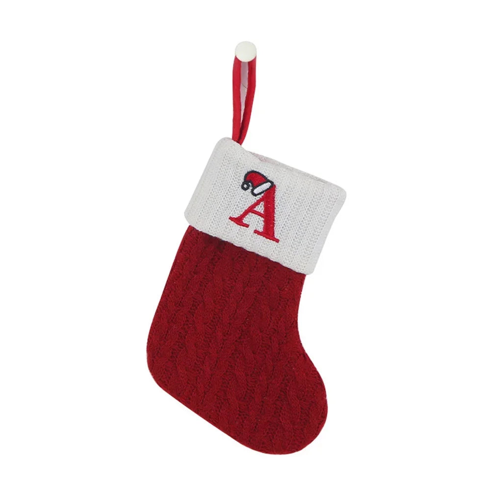 Christmas Stocking Knitted Sock – Festive Holiday Decor